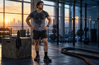 Tommi recupera in palestra dopo una sessione HIIT