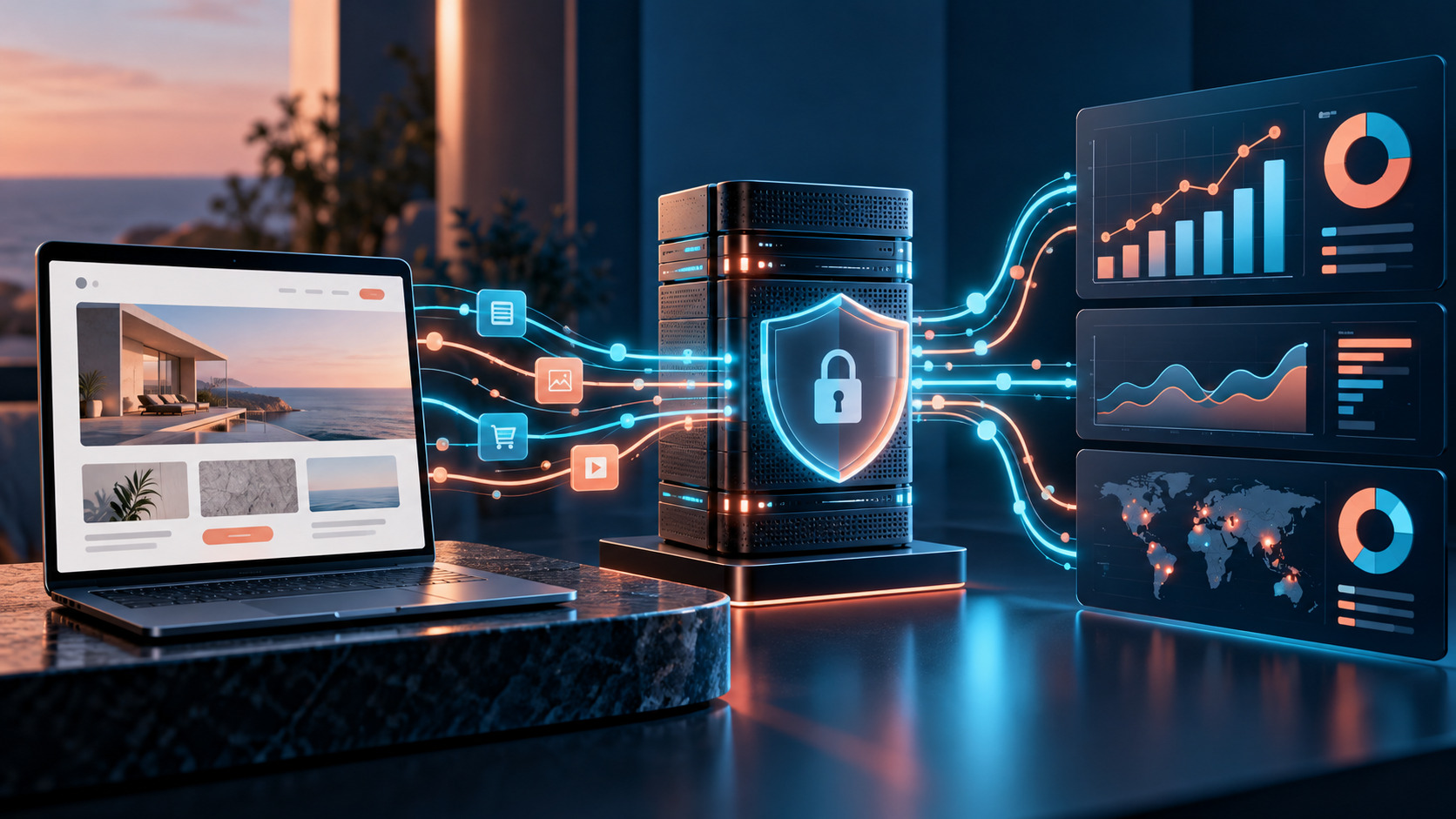 Architettura server-side per misurazione pubblicitaria rispettosa della privacy